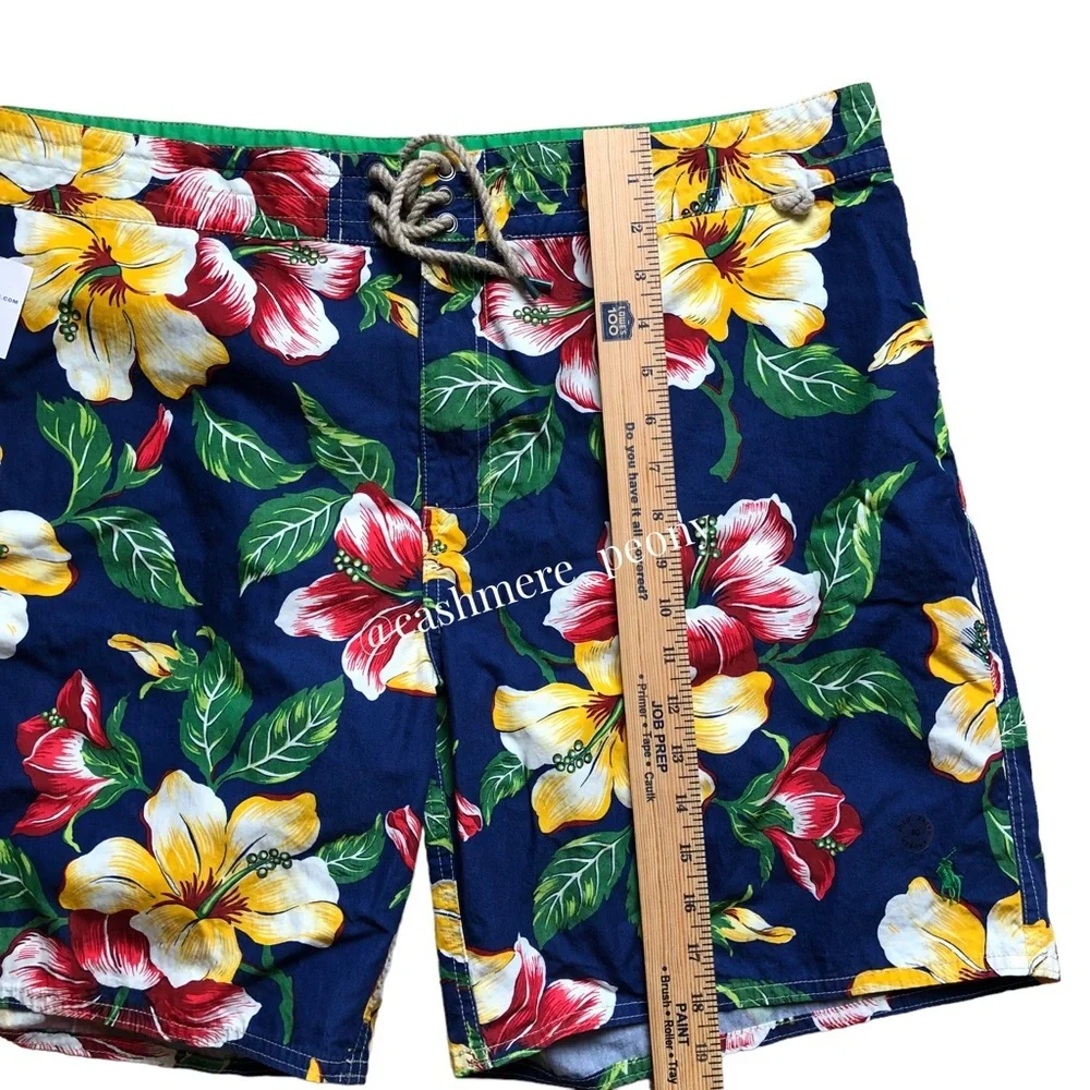 NWT Ralph Lauren Polo Hibiscus Hawaiian Shorts Size 40